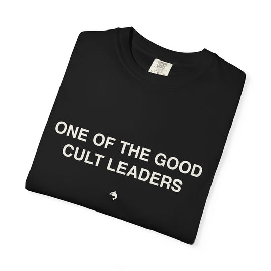 T-Shirt — “One of the Good Cult Leaders” Minimal Graphic Tee
