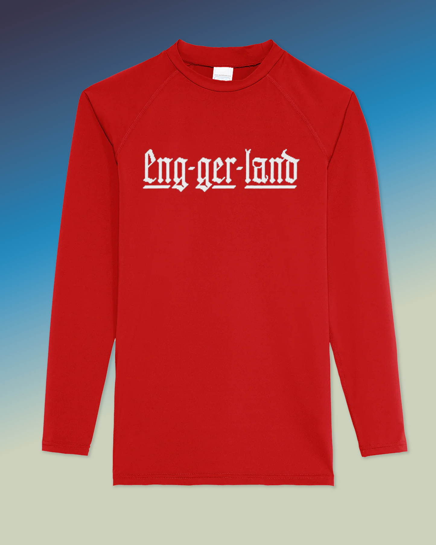Eng-ger-land Long Sleeve - Red