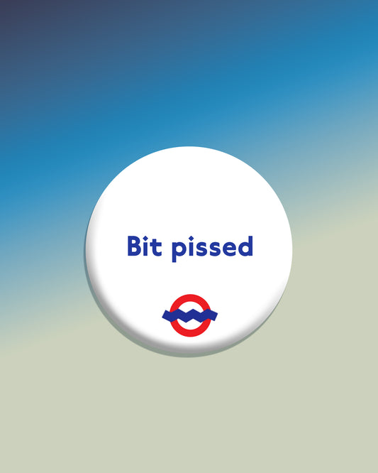Bit pissed travel pin