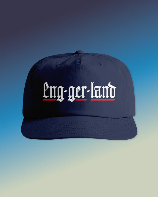 Eng-ger-land cap - Cobalt